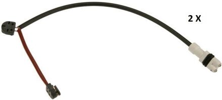 Porsche Waarschuwingscontact, remvoering-/blokslijtage