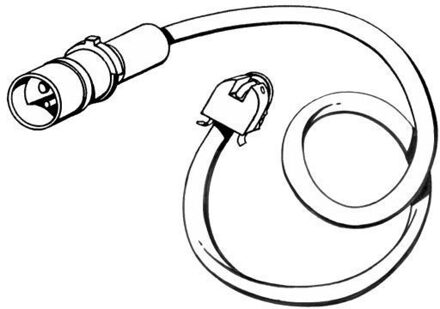 Porsche Waarschuwingscontact, remvoering-/blokslijtage
