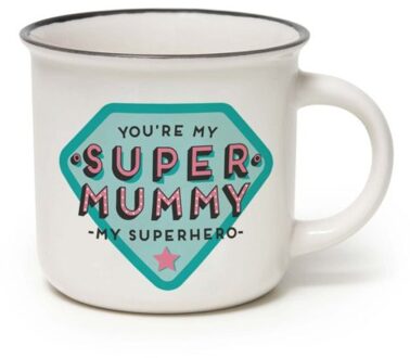 porseleinen mok - super mummy