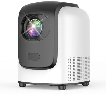 Portable 1080P Movie Projector Android 9.0 Video Projector with WIFI 6 BT Networks