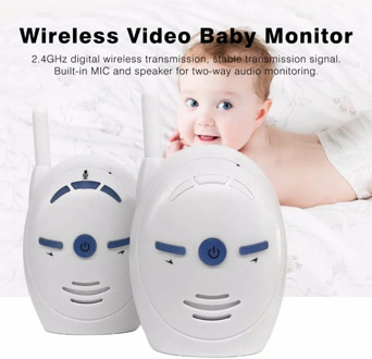 Portable 2.4GHz Wireless Digital Audio Baby Monitor Sensitive Transmission Two Way Talk Crystal Clear Cry Voice Alarm EU US Plug