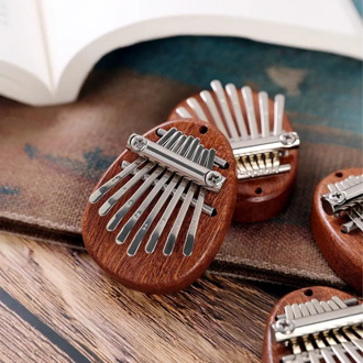 Portable 8 Key Mini Kalimba Finger Thumb Piano Marimba Musical Instrument Gift Colorful Kalimba Music Instrument children Gift