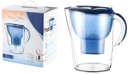 Portable Activated Carbon Water Purifier Household Net Kettle Water Filter Pot Filter Cold Water Teapot Large Capacity