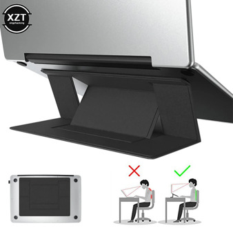 Portable Adjustable Laptop Stand convenient Laptop Pad Folding Bracket Function Tablet Holder for iPad MacBook Laptop