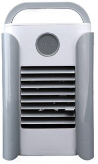 Portable Air Coler Mini Airconditioner Usb Opladen Multifunctionele Bluetooth Fm Airconditioner Luchtbevochtigers Fan # Y # g40 licht grijs