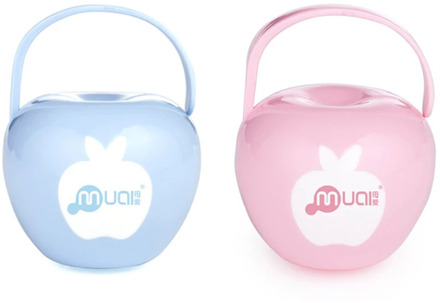 Portable Baby Infant Pacifier Nipple Travel Case Little Apple Shape Storage Box Q1FE