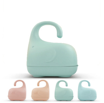 Portable Baby Pacifier Box Dustproof Cute Shark-Shaped Pacifier Snack Travel Storage Box Safe PP Nipple Holder Case Stroller Acc