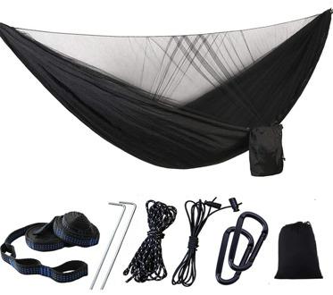 Portable Camping Hammock with Mosquito Net Lightweight Double Hammock for Indoor,Outdoor, Hiking, Camping