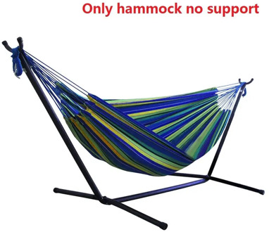 Portable Canvas Hammock Stand Multi-functional Practical Camping Sleep Swing Hanging Bed Garden Furniture without bracket