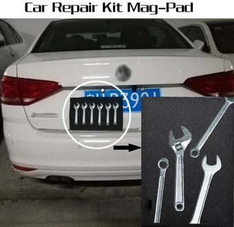 Portable Car Repair Accessories Mag-Pad Tools for Auto Garage Magnetic Pad Holds Your Tool While Working Repair Tool Storage Mat