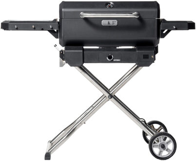 Portable Charcoal Grill met Onderstel Zwart