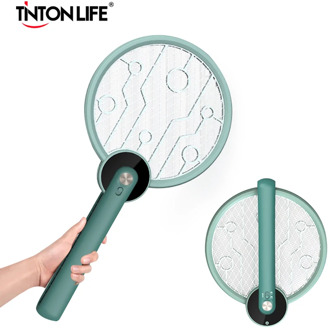 Portable Electric Mosquito Swatter Trap Foldable USB Rechargeable Mosquito Killer Handheld Fly Killer Swatter Bug Zapper 2200V