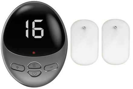 Portable Electric Neck Massager EMS Mini Massage Patch Shoulder and Neck Pulse Therapy