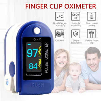 Portable Finger Oximeter Fingertip PulseOximeter Medical Equipment With LED Digital Display Heart Rate Spo2 PR Pulse Oximeter