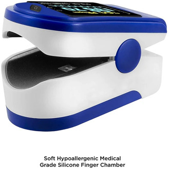 Portable Finger Pulse Oximeter Blood Oxygen Saturation meter Fingertip Pulsoximeter SPO2 Monitor Oximeter OLED Display