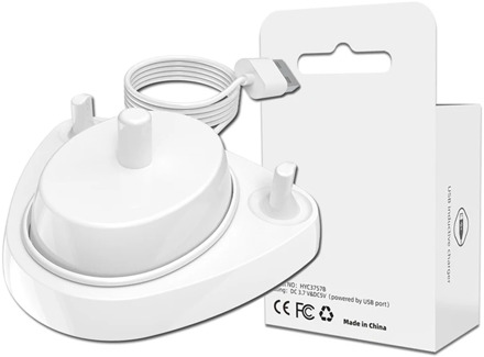 Portable For Braun Oral-b Charger Replacement For Oral B Stand Holder Electric Toothbrush USB Charger For Oral B D12 D20 D16 D10