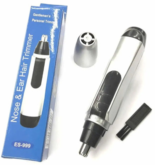 Portable Handy Mini Handsome Men Body Electric Ear Nose Hair Trimmer Nasal Cleaner Eyebrow Shaver Facial Hair Clipper Safety