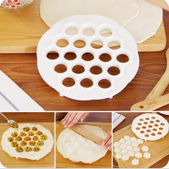 Portable Knoedel Maker Mold Hand Deeg Druk Plastic Bol Clip Keuken DIY Ravioli Maker Gebak Gereedschap