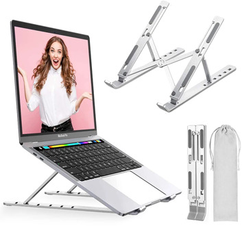 Portable Laptop Stand Auminium Foldable Notebook Support Laptop Holder Adjustable Tablet Base for PC Macbook Pro Notebook Stand