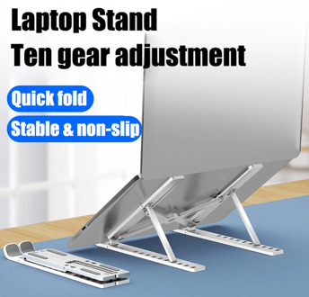 Portable Laptop Stand Foldable Support Base Notebook Stand For Macbook Pro Lapdesk Computer Laptop Holder Cooling Bracket Riser