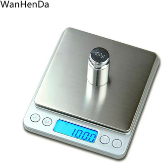 Portable LCD Electronic Kitchen Scales balance Cooking Measure Tools Digital Stainless Steel digital Weighing Food scale 0.01g