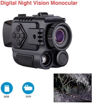 Portable Mini Infrared Night Vision 8GB Video Recording Monocular Digital Scope Telescope Long Range For Outdoor Hunting Sport