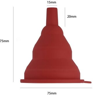 Portable Mini Siliconen Gel Opvouwbaar Opvouwbare Stijl Trechter Hopper Keuken Tool Praktische Home Water Filler Tool
