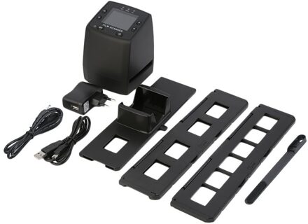 Portable Negatieve Film Scanner 35 Mm Dia Viewer Scanner Usb Digital Color Photo Scanner Slide Film Converter 2.4 "Lcd eu Plug