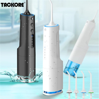 Portable Oral Irrigator USB Rechargeable 3 Modes + DIY Modes Water Dental Flosser Water Jet 360ML Travel Tooth Pick Cleaner
