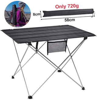 Portable Outdoor Camping Table Foldable Desk Furniture Computer Bed Ultralight Aluminium Hiking Climbing Picnic Folding Tables