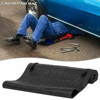 Portable Outdoor Car Repair Lying Pad Blanket Rolling Repairing Tools Pad Mat With Storage Bag Best New Free Ship