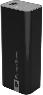 Portable Powerbank 1C02A 2600 mAh Zwart