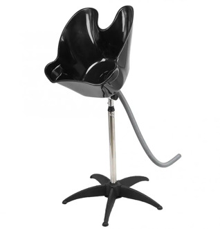 Portable Salon Hair Basin Barber Backwash Stainless Steel Shampoo Hair Treatment Barber Shampoo Bowl