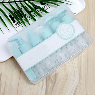 Portable travel, separate bottles, sets of cosmetics bottles, 12-piece sets of travel, travel, washings, empty bottles