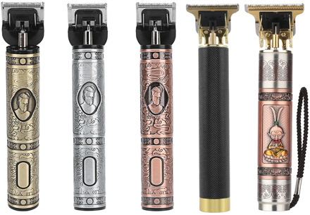 Portable USB Rechargeable Trimmer Barber Hair Clipper Machine Hair Cutting Beard Trimmer Hair Men Haircut Styling Tool