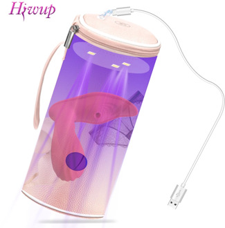 Portable UV Disinfection Bag 99% Sterilization for Sex Toys Adult Product Vibrator Dildo Clitoris Stimulator Sealable Soft Box