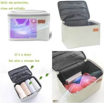 Portable UV Disinfection Bag Underwear Sterilizer Box Glasses Towel Anti-Bacteria Bag Portable Travel Pack