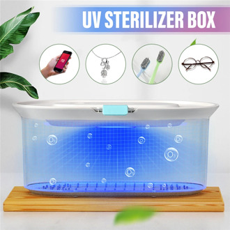 Portable UV Sterilizer Box Phone Mask Cleaner Personal Sanitizer Ozone Generation Disinfection Cabinet UV Light Lamp USB Chargin