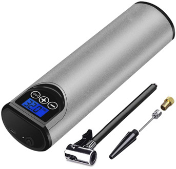 Portable Wireless 150PSI Air Compressor Rechargeable Tire Pressure LCD Display Electric Tire Inflator Pump for Car Bicycles