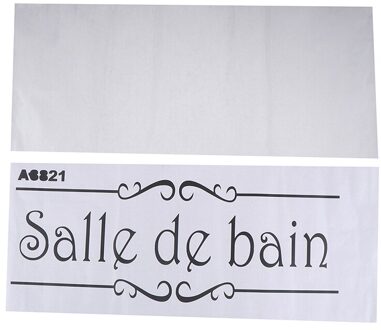 Porte Salle De Bain Et Toilettes Muursticker Franse Badkamer Wc Deur Behang Mural Decals Vinyl Muursticker Home Decor