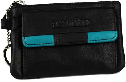 Portemonnee sleutel-etui leder Massi Miliano (S-9093-(6+41)