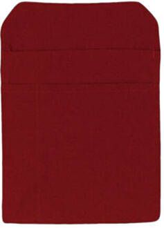 Portemonnee van de ober - maat One size Rood