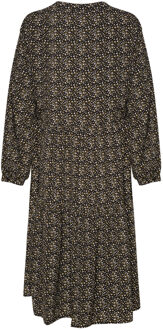 Porter Lipe-jurk in zwart/multicolour Zwart/Veelkleurig