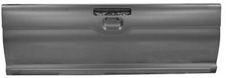 PORTIER ACHTERPANEEL Met Gat VOOR Remlicht