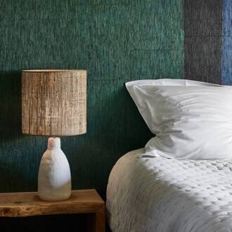 Portinatx L tafellamp Hoogte 77 cm wit wit, lichtbruin