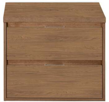 Porto Badmeubelset 70 cm - Honey - Wastafelbovenblad Honey