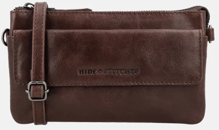 Porto crossbody tas S donkerbruin