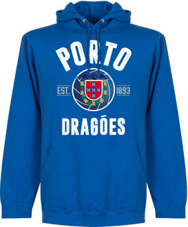 Porto Established Hooded Sweater - Blauw