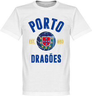 Porto Established T-Shirt - Wit - S