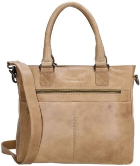 Porto Handtas II taupe damestas - H 28 x B 34 x D 9 cm